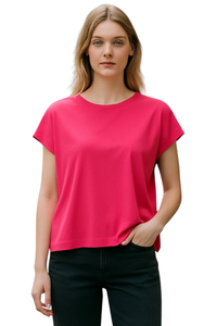 Raffaello Rossi Grit Shirt | Deep Pink | 001604