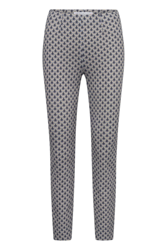 Raffaello Rossi Penny Pant | Colour Bow | Light Brown Graphical | 212968