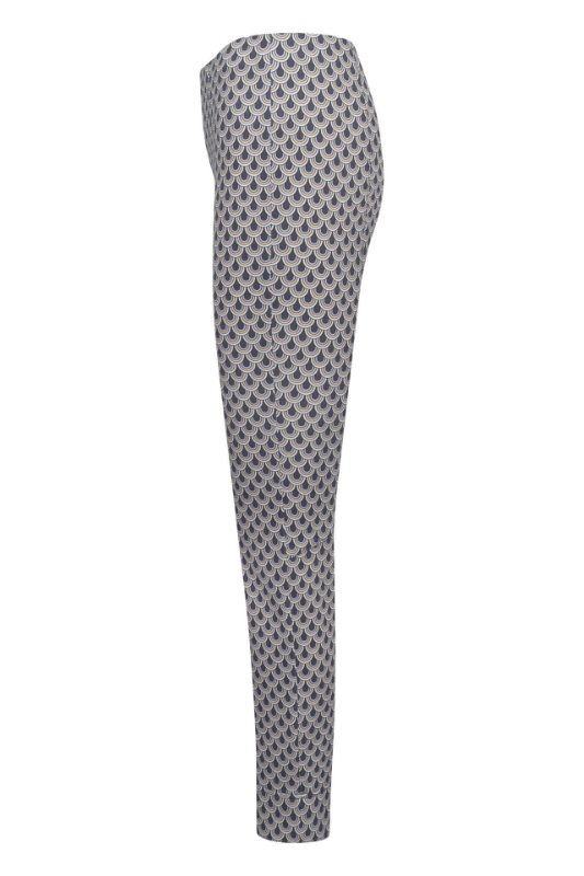 Raffaello Rossi Penny Pant | Colour Bow | Light Brown Graphical | 212968