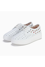 Load image into Gallery viewer, Rollie Nation Derby City Circle Shoe in White
