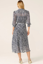 Load image into Gallery viewer, Sacha Drake Herringbone Dress in Navy White Check
