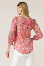 Load image into Gallery viewer, Sacha Drake Rosella Pink Paisley Top
