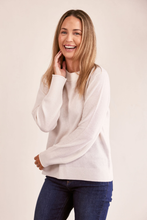 Load image into Gallery viewer, See Saw Luxe Merino Wool Crew Neck Sweater | Cream
