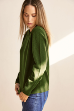 Load image into Gallery viewer, See Saw Luxe Merino Wool Crew Neck Sweater | Khaki
