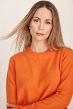 Load image into Gallery viewer, See Saw Luxe Merino Wool Crew Neck Sweater | Tango
