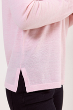 Load image into Gallery viewer, See Saw Merino Wool Crew Neck Sweater | Pale Pink
