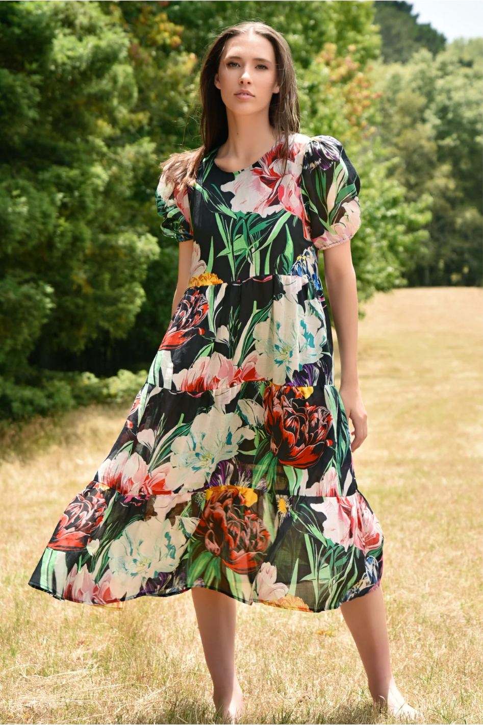 Curate Dreaming of Spring Dress Leave the Bloom by Trelise Cooper
