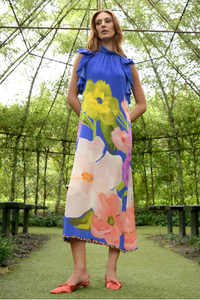 Trelise Cooper Modern Romance Dress | Cobalt Floral