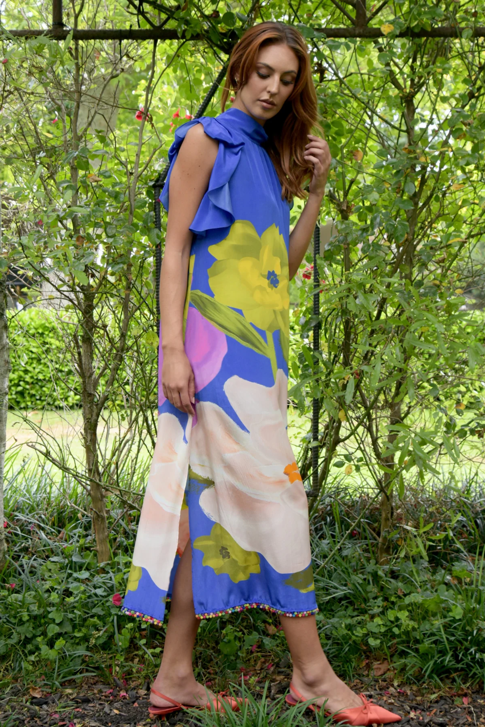 Trelise Cooper Modern Romance Dress | Cobalt Floral