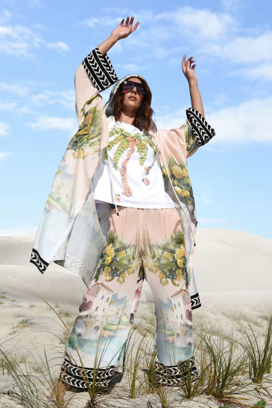 Cooper Seville Strolls Trouser Postcards from Italy By Trelise Cooper