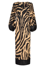 Load image into Gallery viewer, Cooper Slip Through Dress in Animal Kingdom Print
