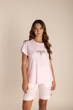 Load image into Gallery viewer, Two T&#39;s Sequin Logo T-Shirt
