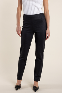 Two T's Pull On Slim Fit Pant | Mercedes Check