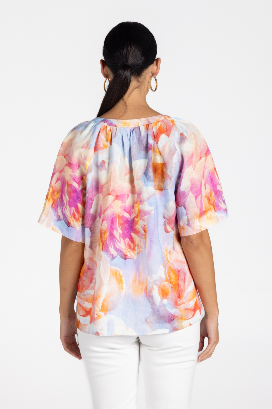 Two T's Angelina Top Angelina Print