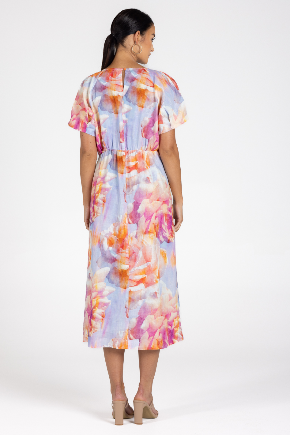 Two T's Angelina Midi Dress in Angelina Print