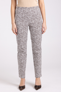 Two T's Animal Print Pull On Pant