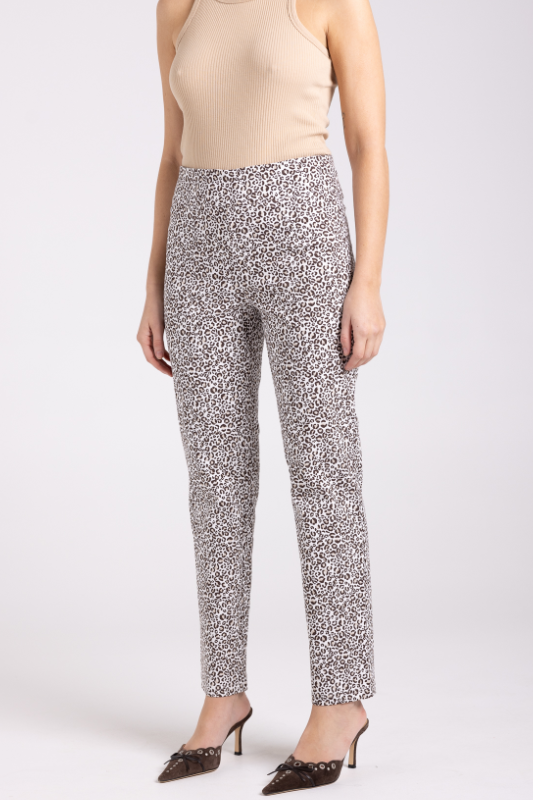 Two T's Animal Print Pull On Pant