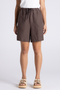 Two T's Asher Linen Short in Chestnut