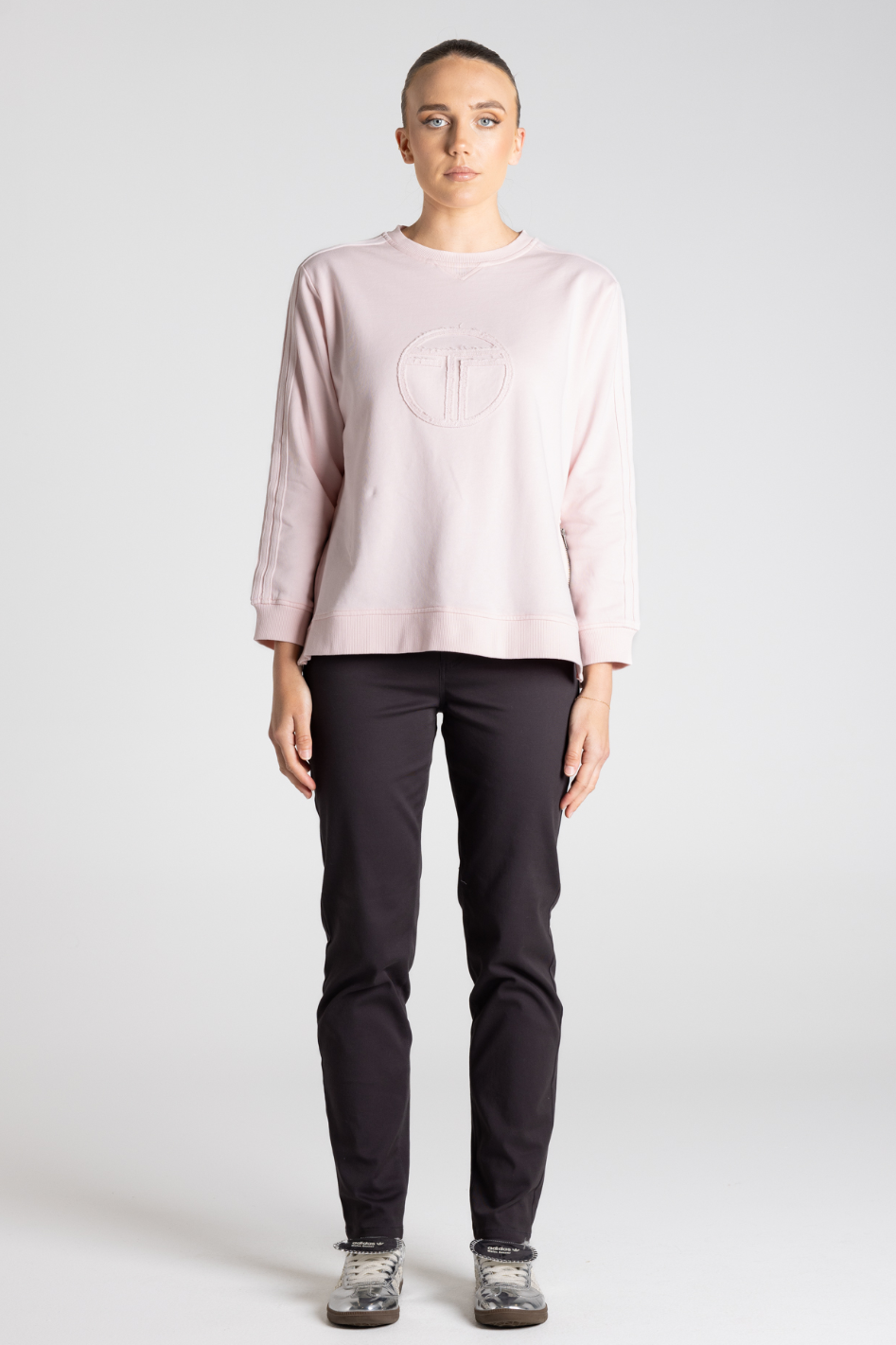 Two T's Chino Pant in Slate