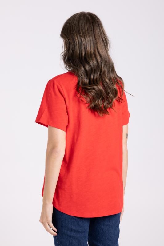 Two T's Crew T-Shirt | Gold/Silver Logo Sequins