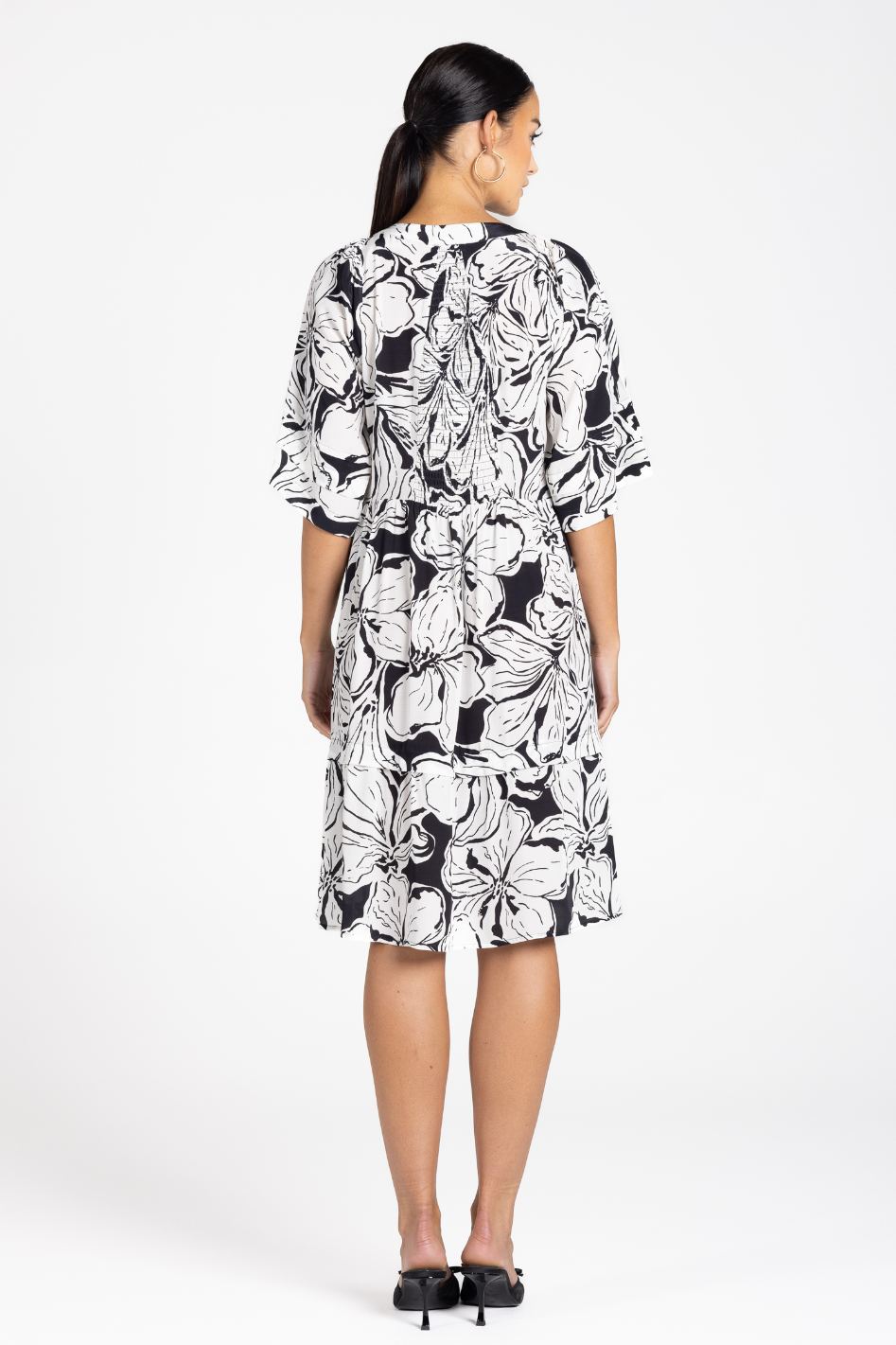 Two T's Hibiscus Short Dress 