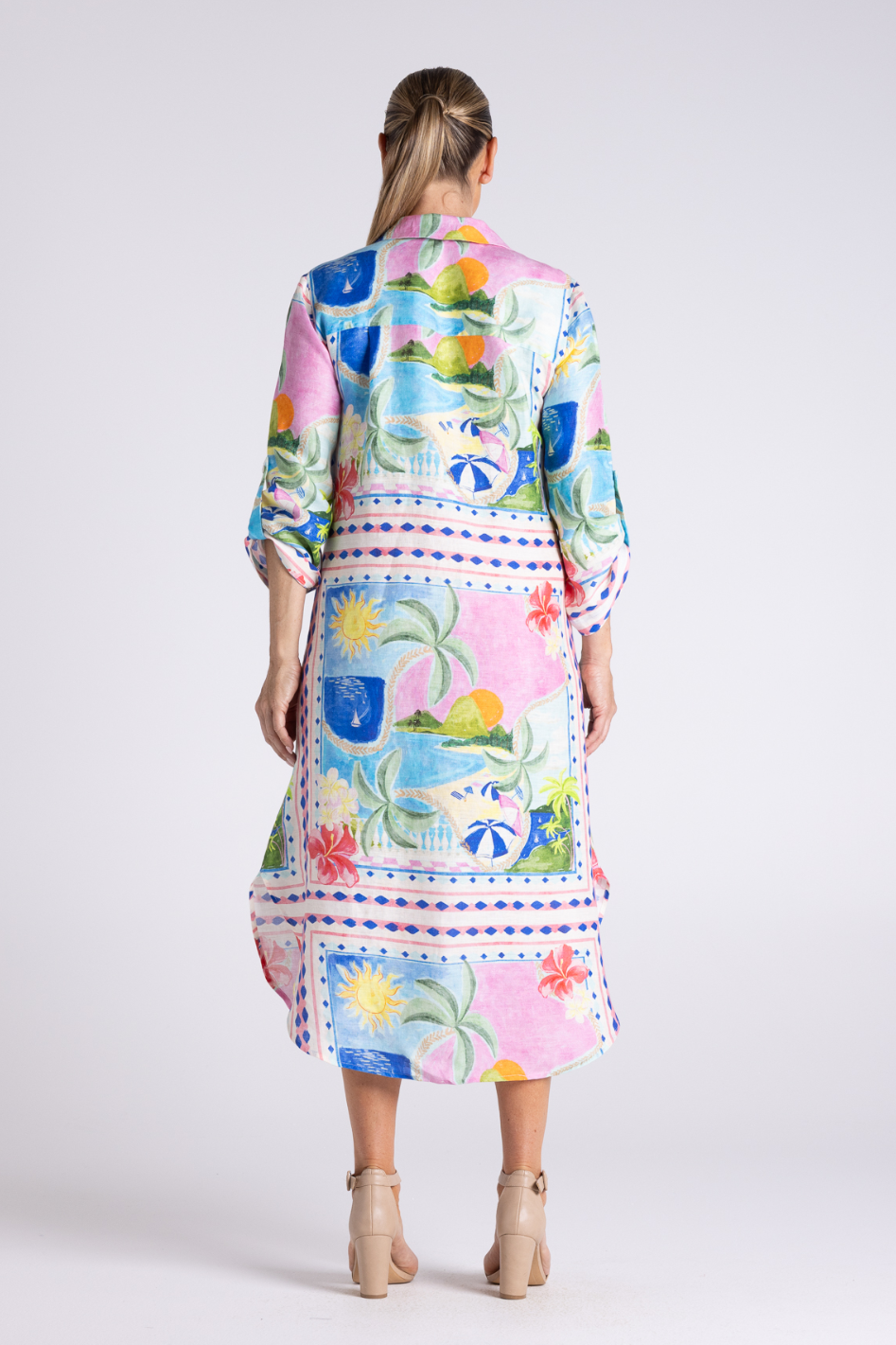 Two T's Ibiza Shirt Dress