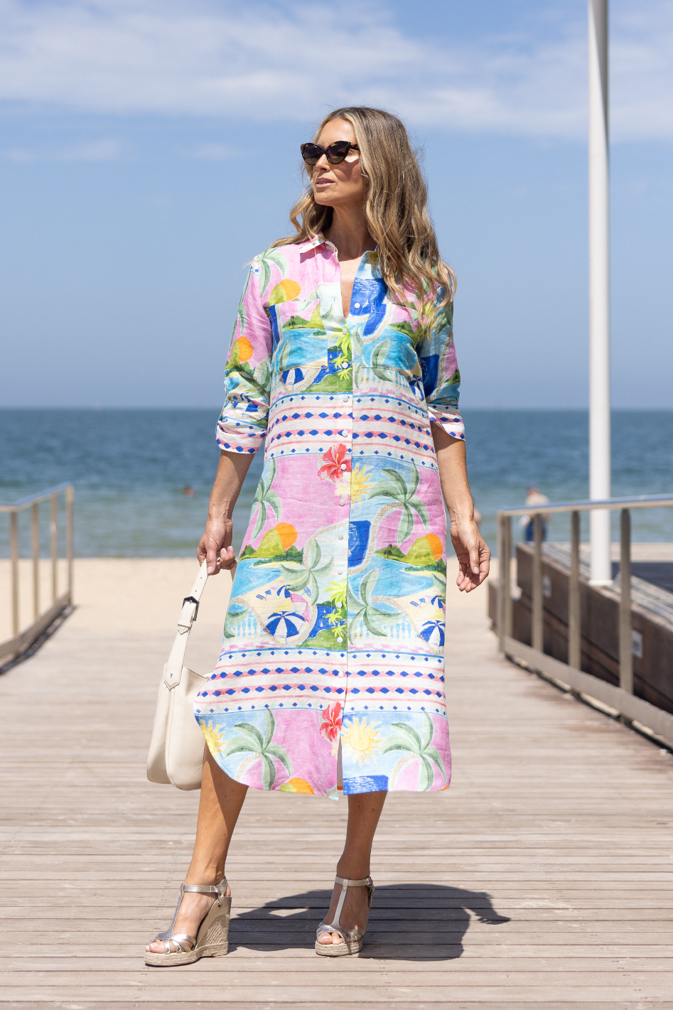 Two T's Ibiza Shirt Dress