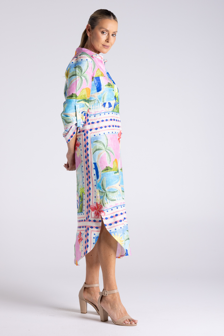 Two T's Ibiza Shirt Dress