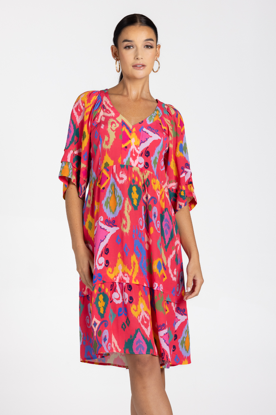 Two T's Ikat Short Dress 