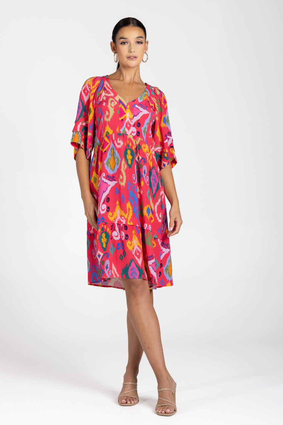 Two T's Ikat Short Dress 