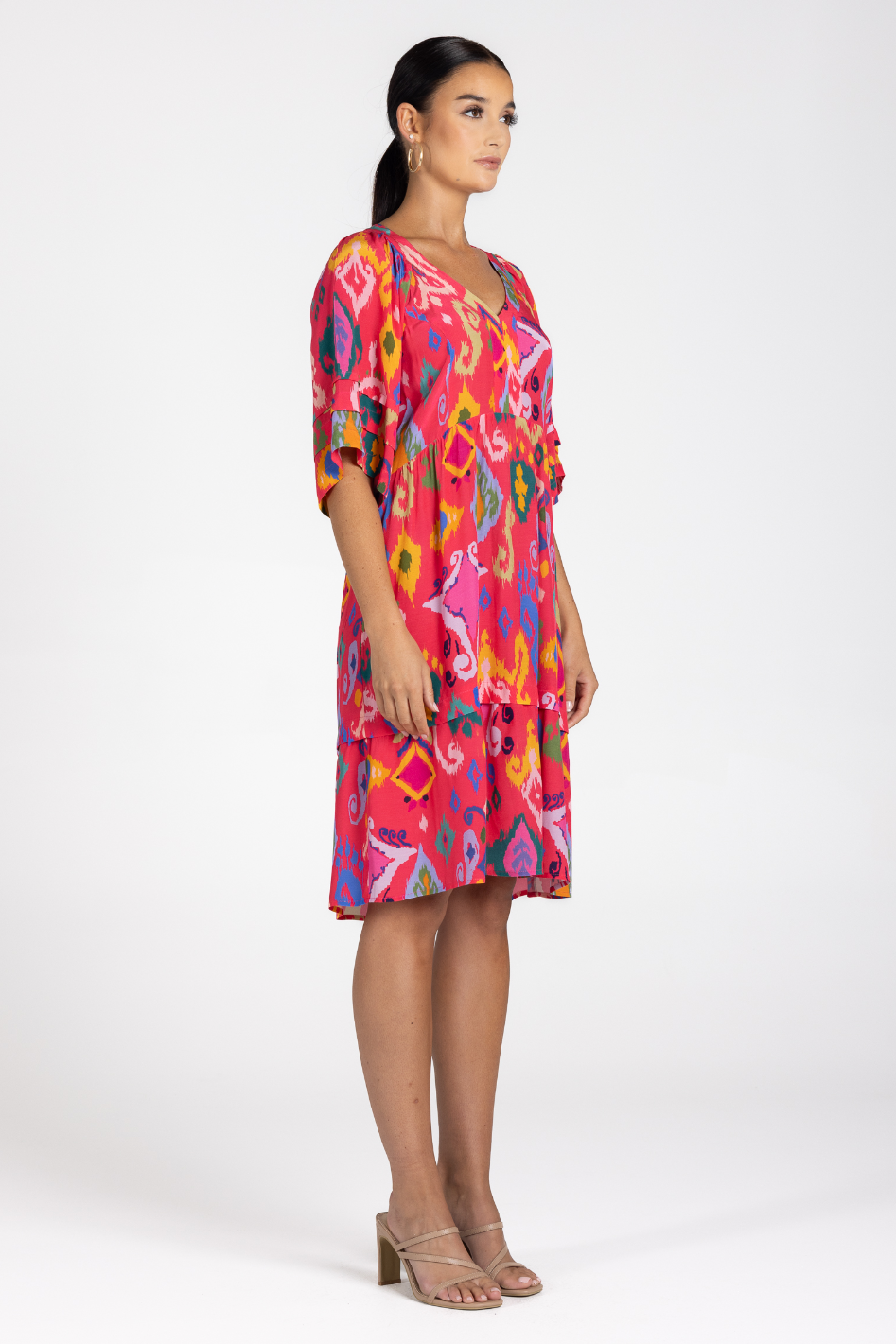 Two T's Ikat Short Dress 