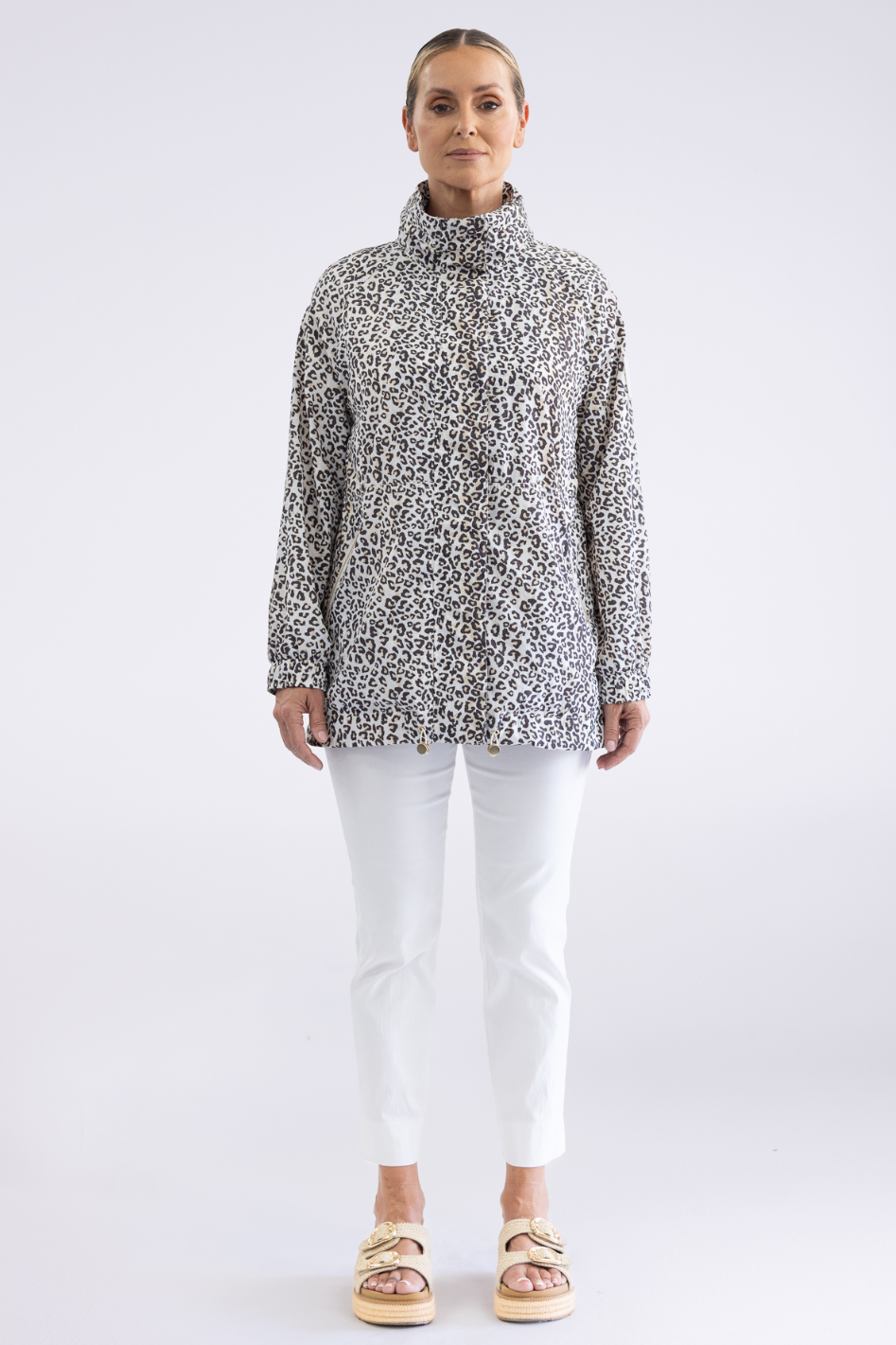 Two T's Leopard Spray Jacket