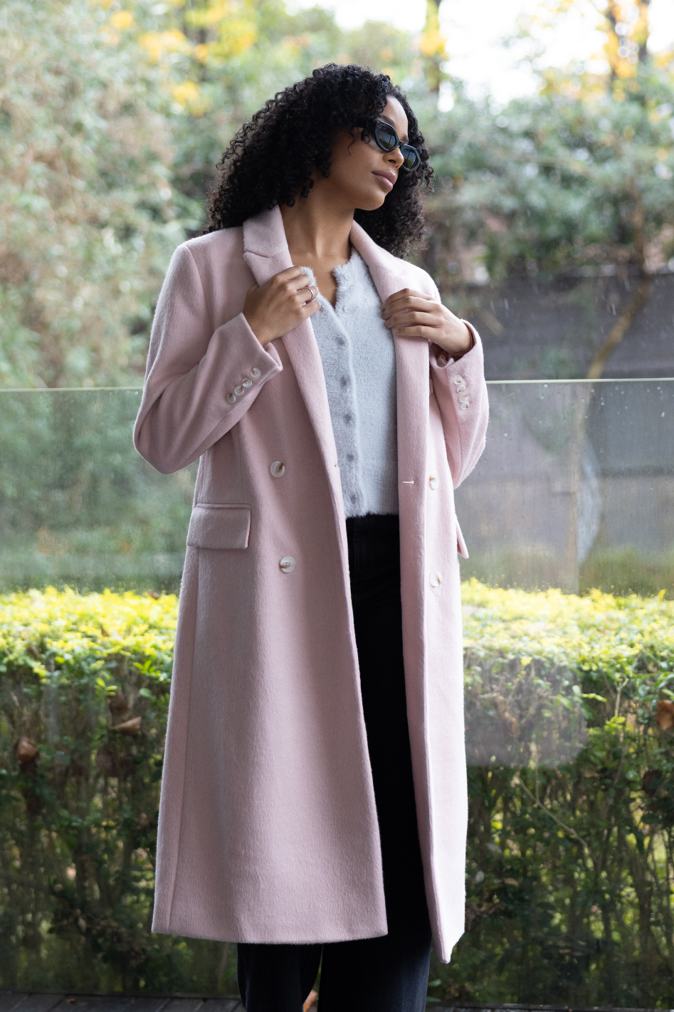 Two T's Madison Coat in Pink