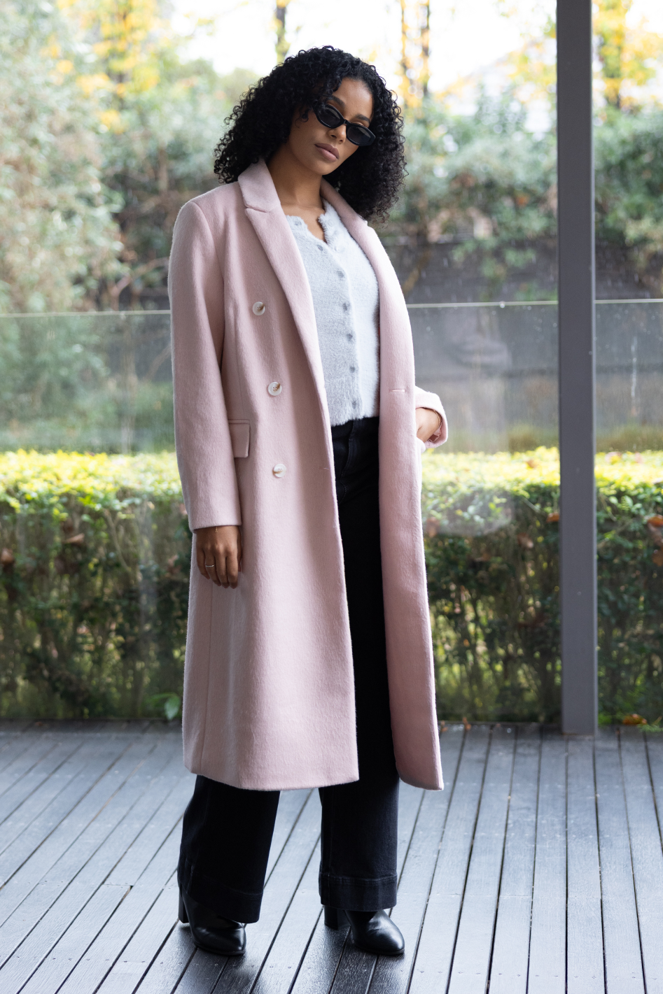 Two T's Madison Coat in Pink