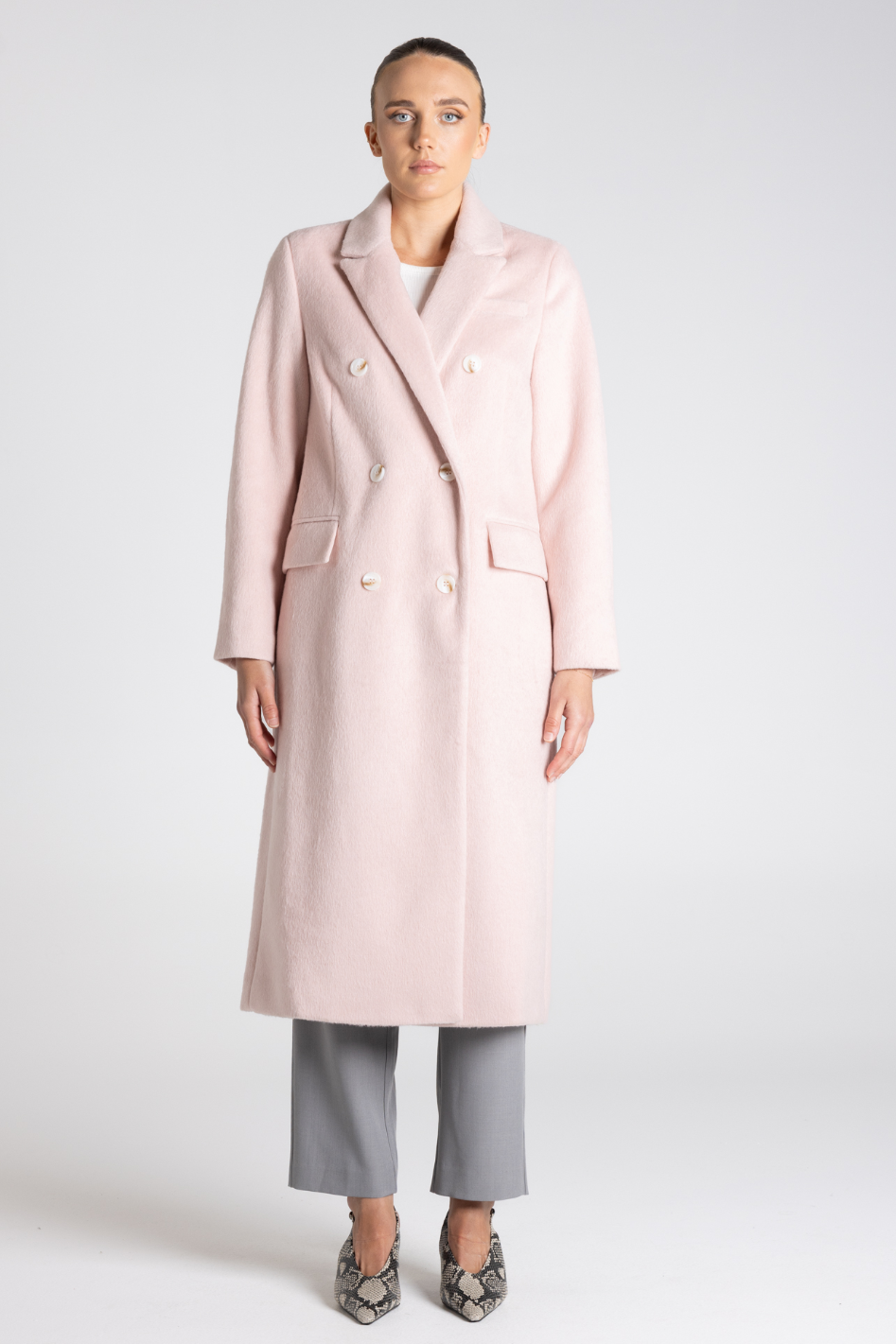 Two T's Madison Coat in Pink