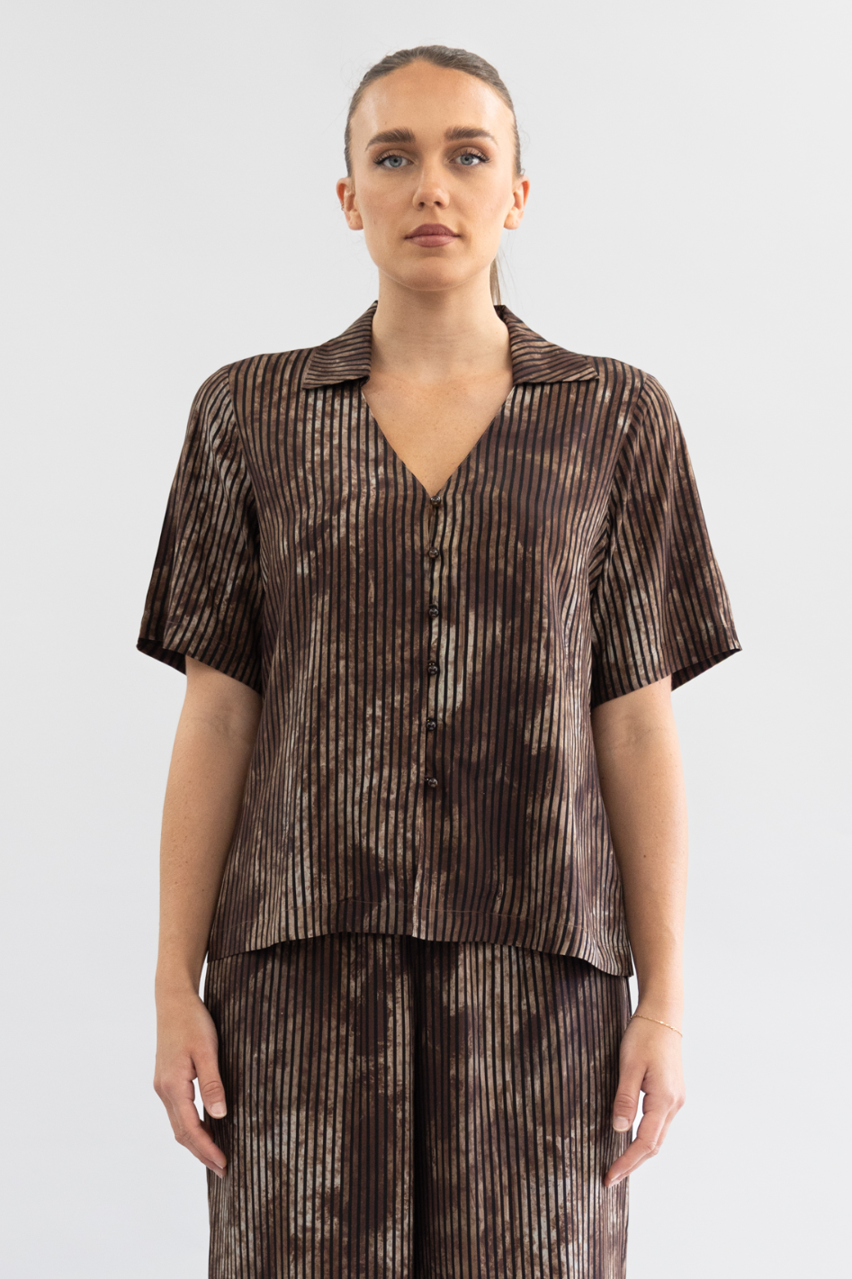 Two T's Park Street Print Shirt | 3361