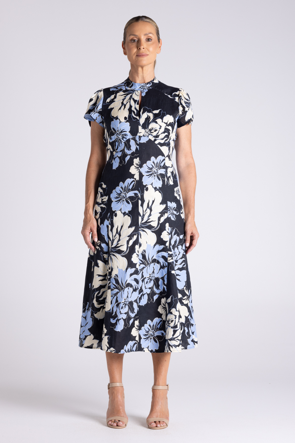 Two T's Peonie Print Dress