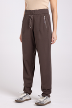 Load image into Gallery viewer, Two T&#39;s Ponte Panelled Pant | Espresso
