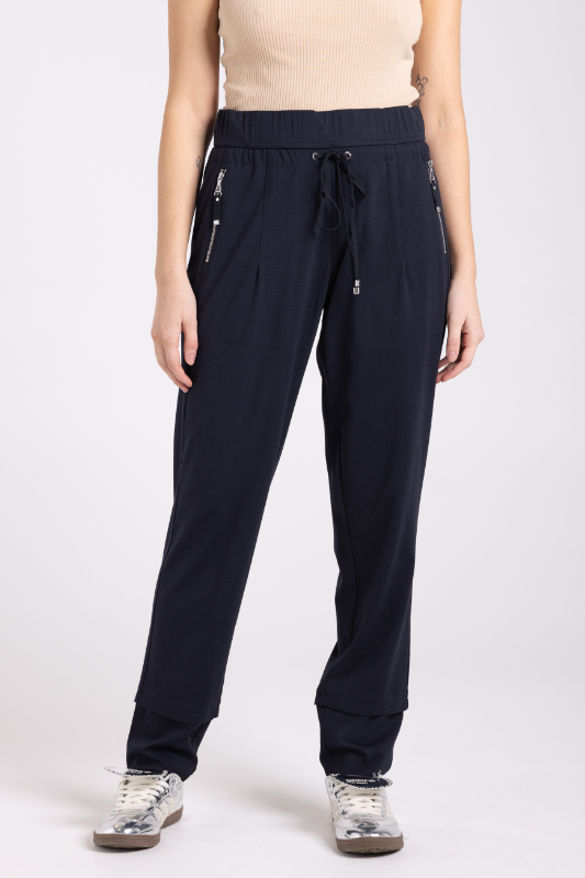 Two T's Ponti Panelled Pant Ink
