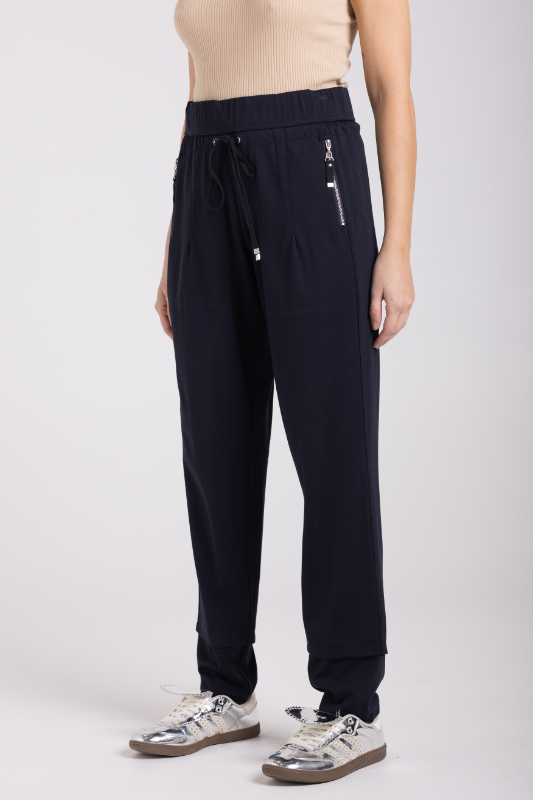 Two T's Ponti Panelled Pant Ink