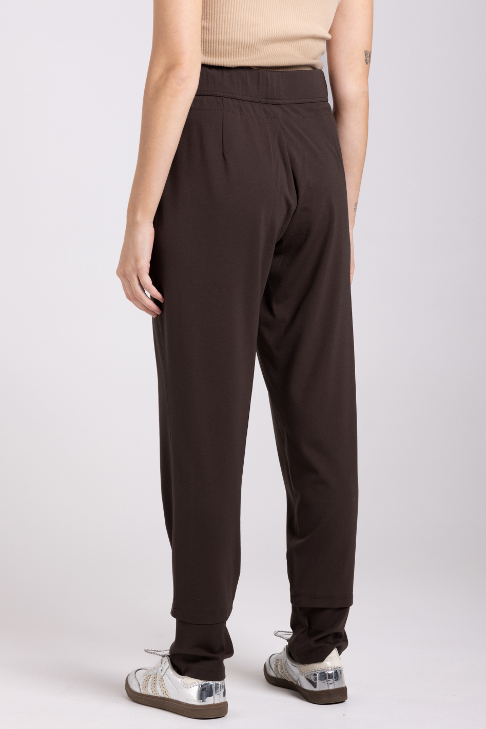 Two T's Ponti Panelled Pant | Brazil Nut | 3397