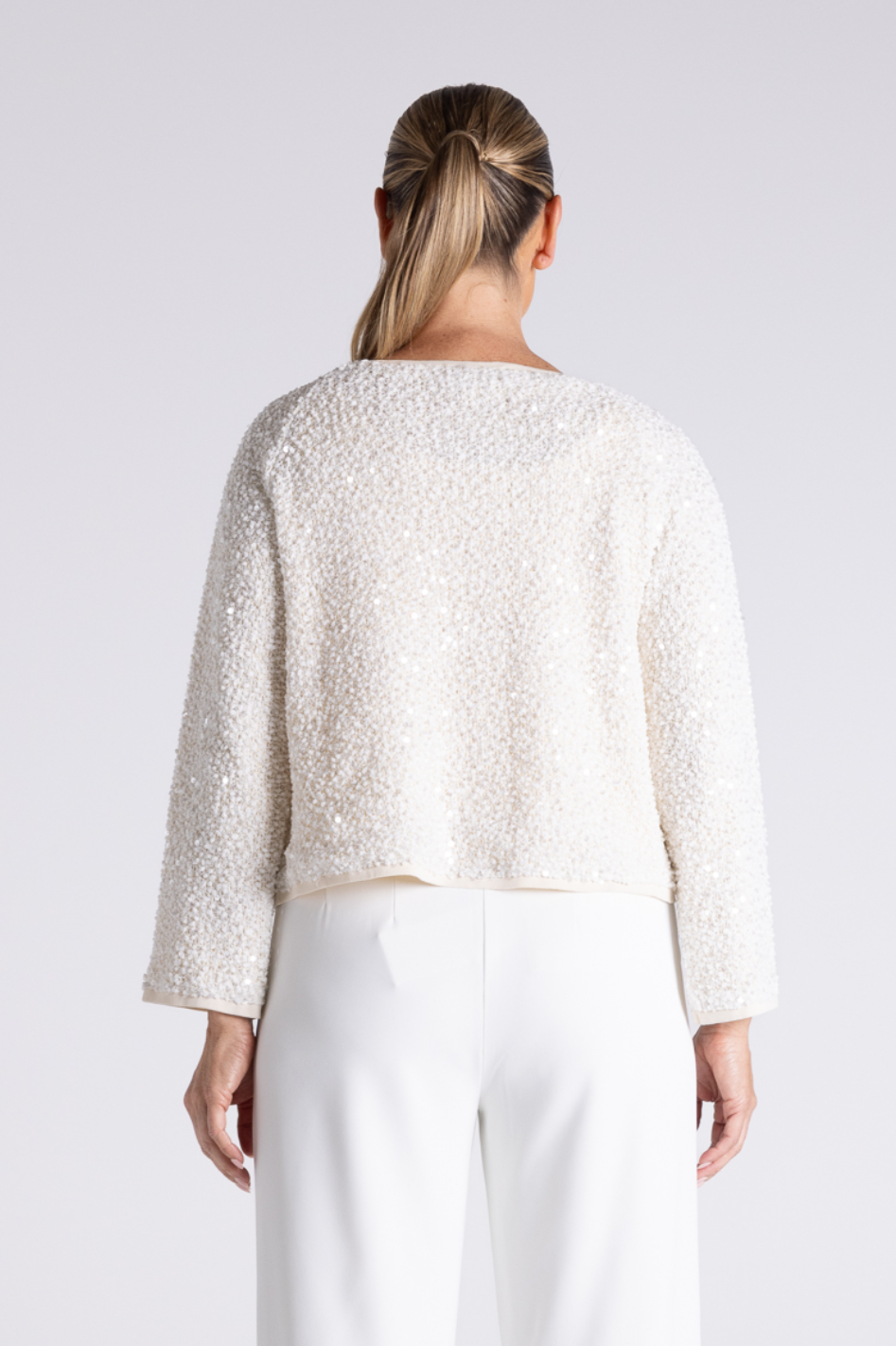 Two T's Sequin Cardi 