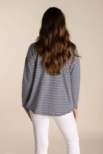 Load image into Gallery viewer, Two T&#39;s Long Sleeve Stripe Top
