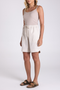 Two T's Linen Short in Natural