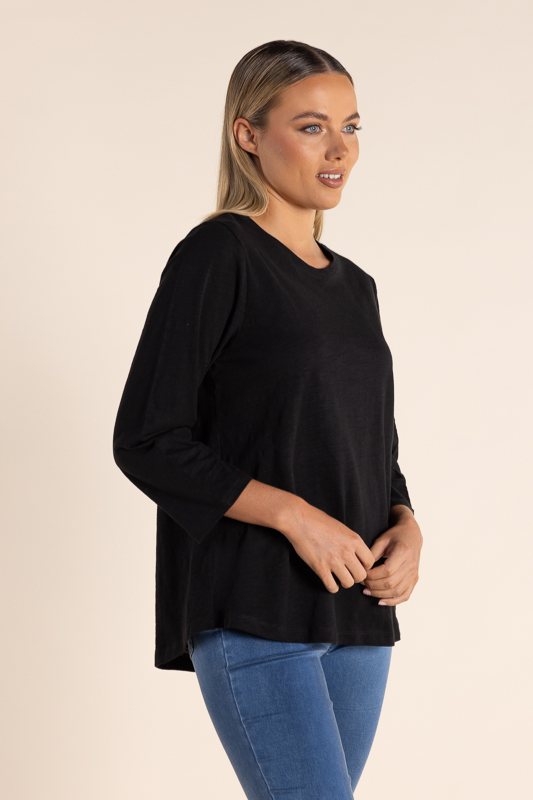 Two T's Long Sleeve Crew Neck T-Shirt S24