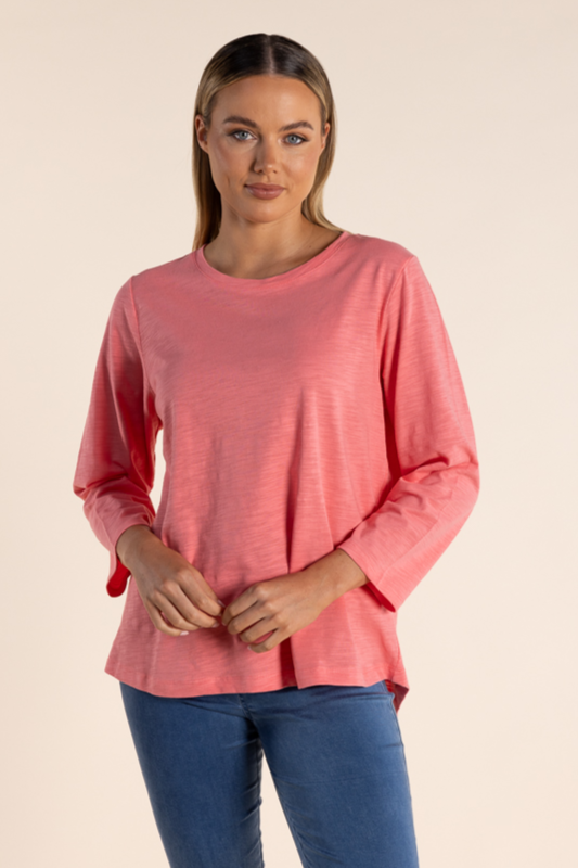 Two T's Long Sleeve Crew Neck T-Shirt S24