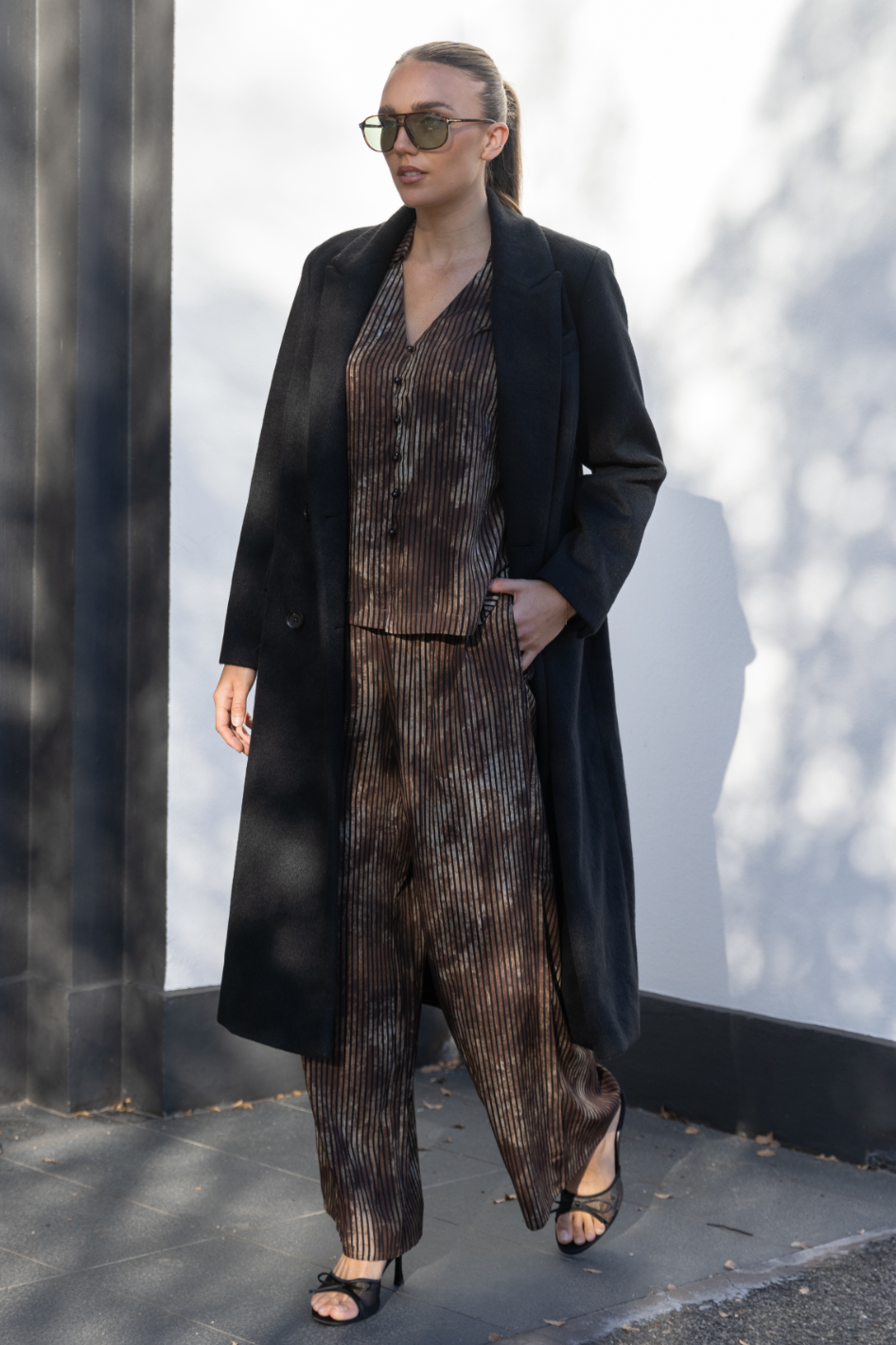 Two T's Park Street Print Pant | 3362