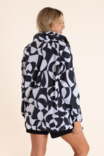 Load image into Gallery viewer, Two T&#39;s Puzzle Print Spray Jacket
