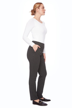 Load image into Gallery viewer, Up! Checker Jacquard Slim Ankle Pant | 68273UP
