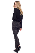 Load image into Gallery viewer, Up! Pants Cheetah Ponte Full-Length
